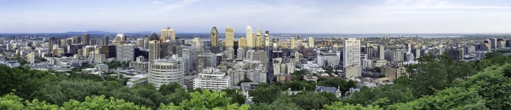Skyline of Montreal
